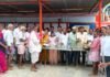 మక్తల్ పట్టణం కాంగ్రెస్ పార్టీ ఆధ్వర్యంలో శ్రీ ఆంజనేయ స్వామి దేవాలయం నందు అన్నదాన కార్యక్రమం Annadanam' (Food Donation) Program at Sri Anjaneya Swamy Temple Organized by Makthal Town Congress