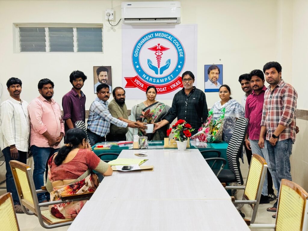 మెడికల్ కాలేజీకి నూతన ప్రిన్సిపల్ డాక్టర్ సంధ్య