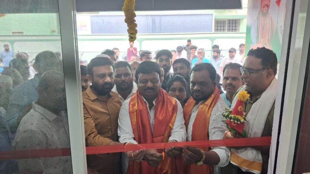 సాయిబాబా నగర్‌లో కాంగ్రెస్ నూతన కార్యాలయం ప్రారంభం