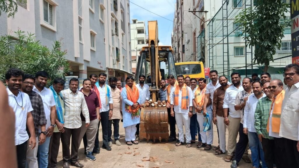 క్రాంతి నగర్ అభివృద్ధికి శ్రీకారం… రూ.2 కోట్ల పనులకు శంకుస్థాపన