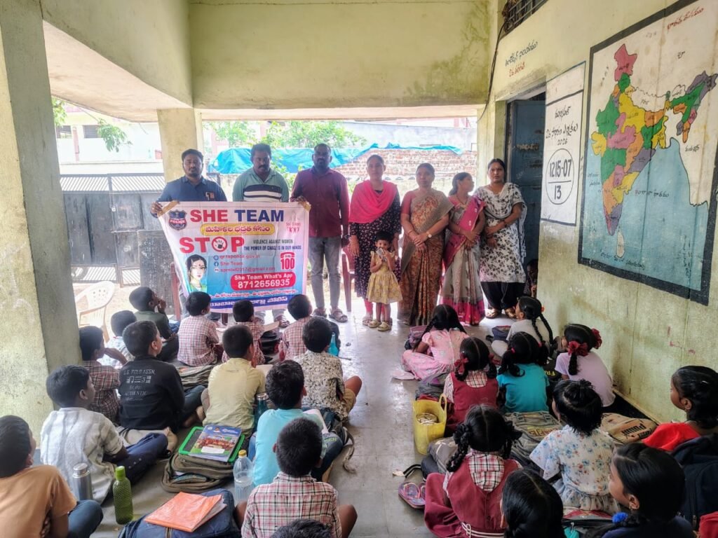 గుడ్ టచ్ – బ్యాడ్ టచ్ పై అవగాహన