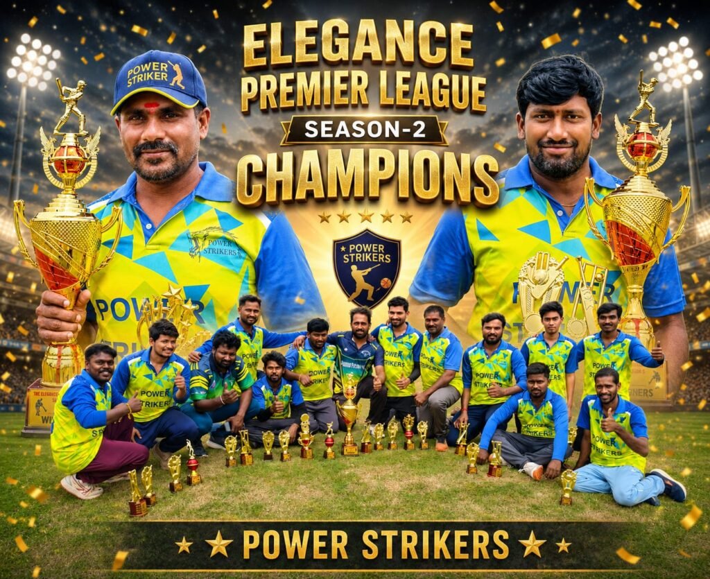 ఎలిగేన్స్ ప్రీమియర్ లీగ్ సీజన్ 2 విజేత పవర్ స్ట్రైకర్స్