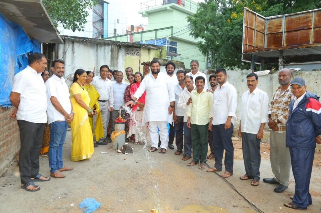 కుత్బుల్లాపూర్ ప్రభుత్వ పాఠశాలకు నూతన బోర్‌వెల్ సౌకర్యం