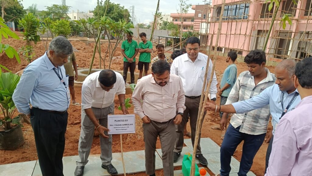 చర్లపల్లి పారిశ్రామిక ప్రాంతంలో పచ్చదనానికి శ్రీకారం