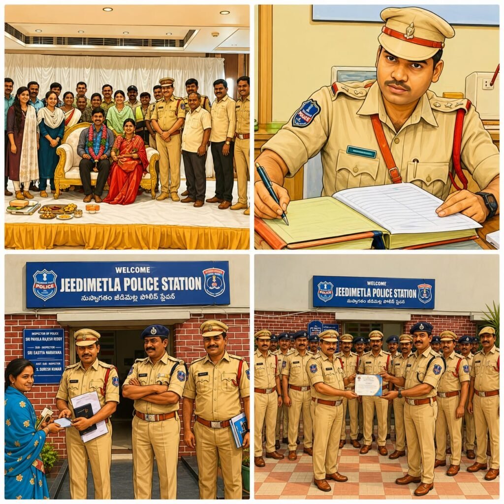 ప్రజల విశ్వాసమే పెద్ద పురస్కారం.. జీడిమెట్లలో ఇన్‌స్పెక్టర్ గడ్డం మల్లేష్ సేవలకు ప్రశంసల జల్లు