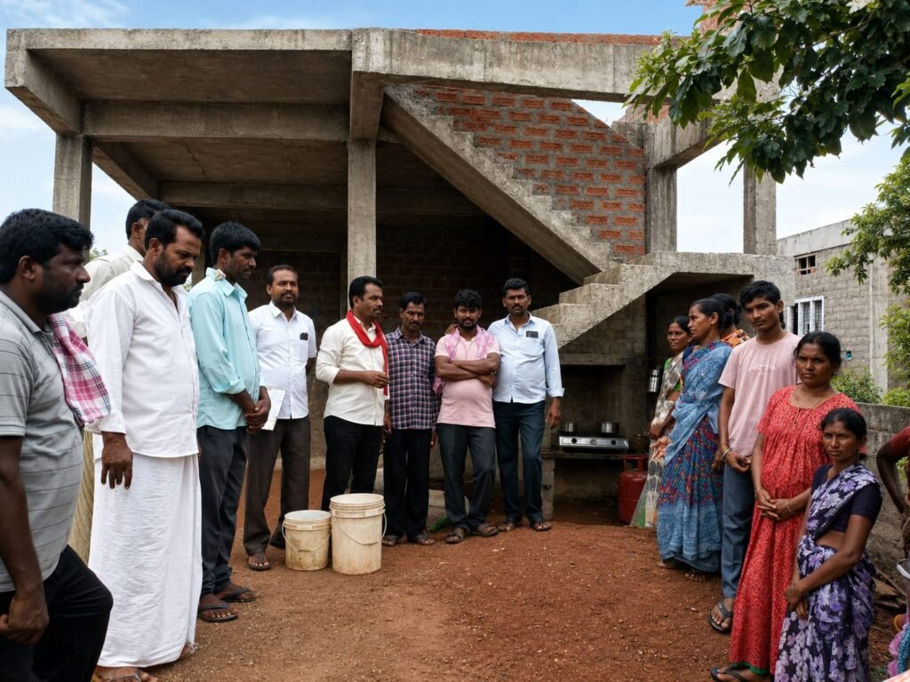 దళితులైన డబుల్ బెడ్ రూమ్ లబ్ధిదారులకు న్యాయం చేయాలి