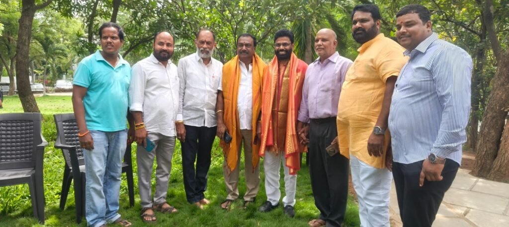 మేడ్చల్ బీజేపీ జిల్లా అధ్యక్షుడిగా గిరివర్ధన్ రెడ్డి ఎన్నిక