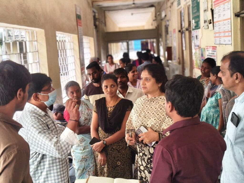 షాద్ నగర్ ప్రభుత్వ ఆసుపత్రిని సందర్శించిన హెచ్ఐవి /ఎయిడ్స్