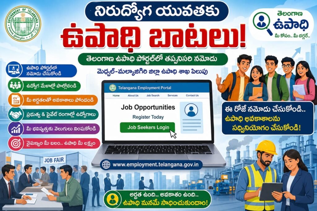 నిరుద్యోగ యువతకు ఉపాధి బాటలు!