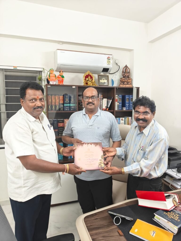 రాణి–శివ వివాహానికి జడ్జి ప్రభాకర్‌కు ఆహ్వానం
