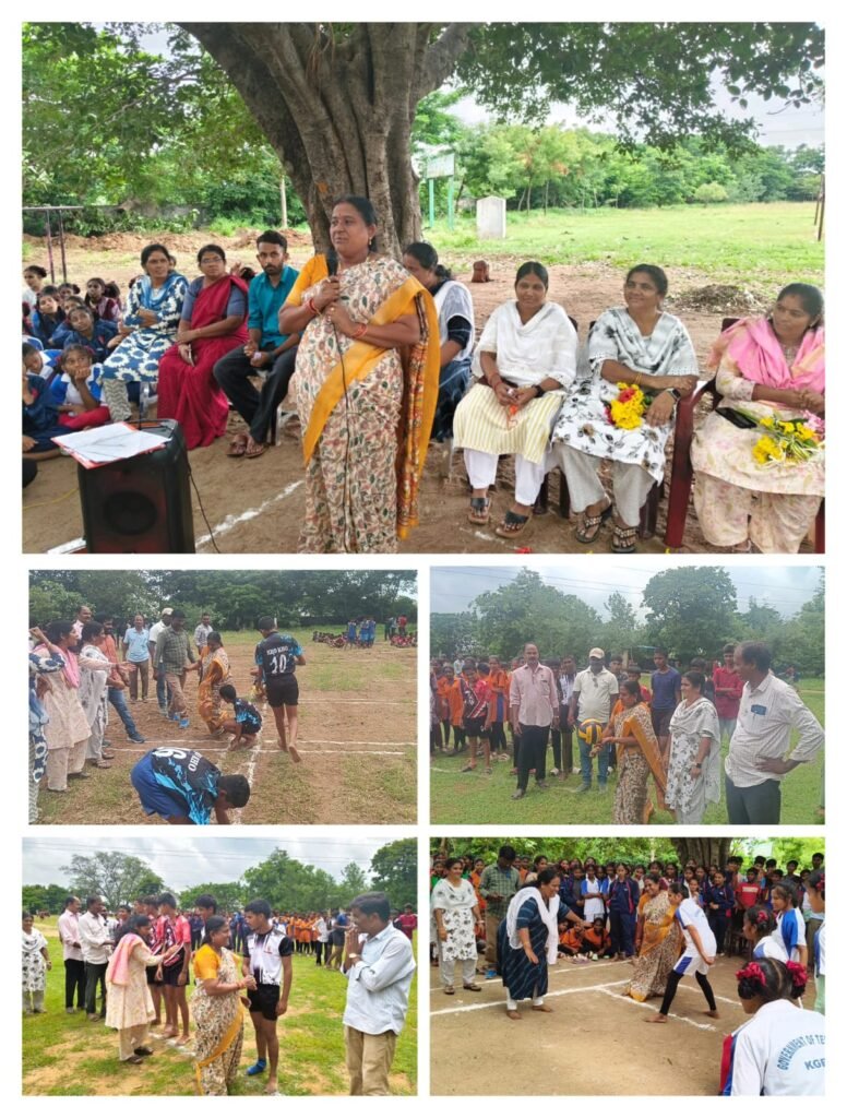 మండల స్థాయి క్రీడా సెలక్షన్ పోటీలను ప్రారంభించిన మున్సిపల్ చైర్‌పర్సన్ వీసారపు ప్రగతి శ్రీపాల్ రెడ్డి