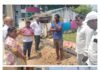 మరిపెడలో అమృత్ పైపులైన్ పనుల పరిశీలన