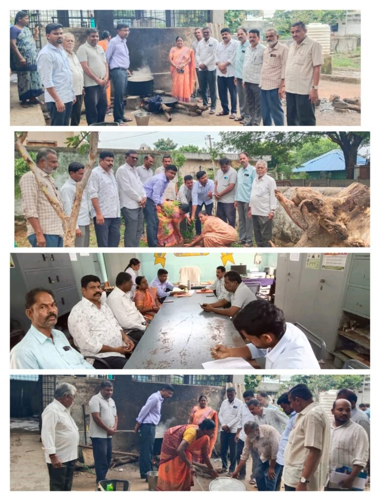 గిరిజన ఆశ్రమ పాఠశాలను సందర్శించిన మున్సిపల్ చైర్‌పర్సన్