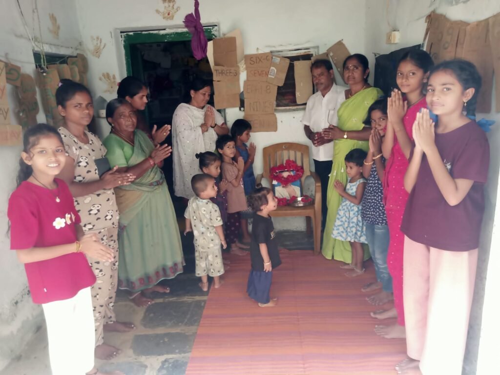 గ్యమా తండా అంగన్వాడీలో ఘనంగా గాంధీ జయంతి వేడుకలు