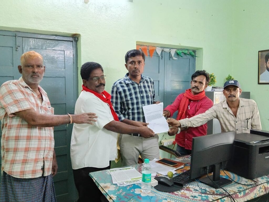 పట్టణ ప్రాంతాలలో జాతీయ గ్రామీణ ఉపాధి హామీ పని కల్పించాలి అని  తెలంగాణ వ్యవసాయ కార్మిక సంఘం జిల్లా ఉపాధ్యక్షుడు బాణాల రాజన్న డిమాండ్ చేశారు