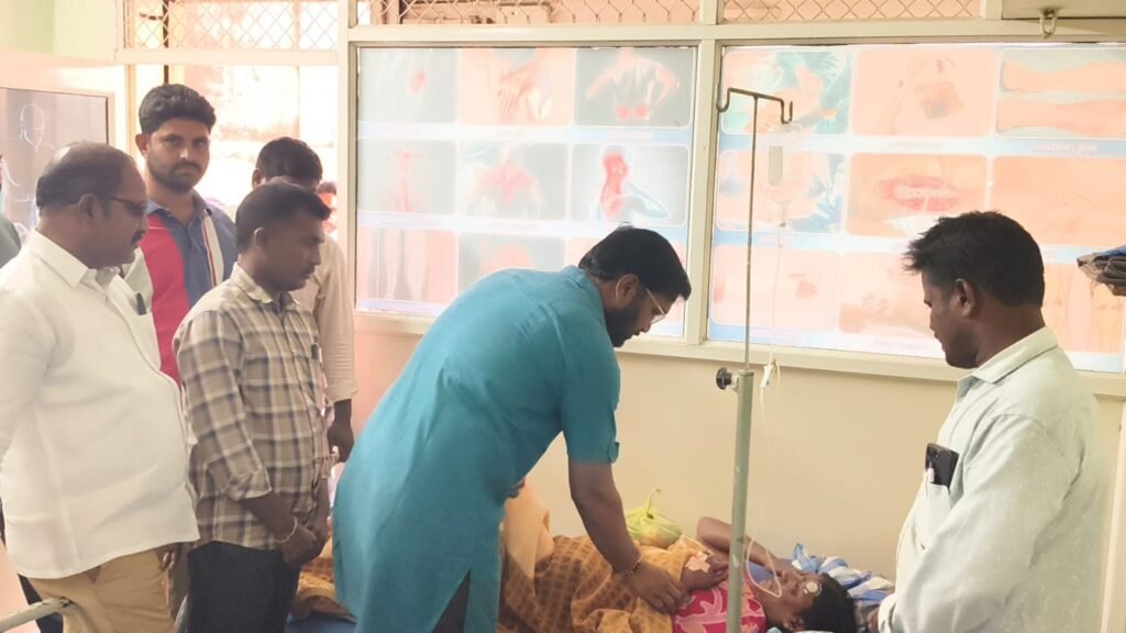 ఎమ్మెల్యే మామిడాల యశస్విని రెడ్డి, టీపీసీసీ వైస్ ప్రెసిడెంట్ ఝాన్సీ రెడ్డి ఆదేశాల మేరకు